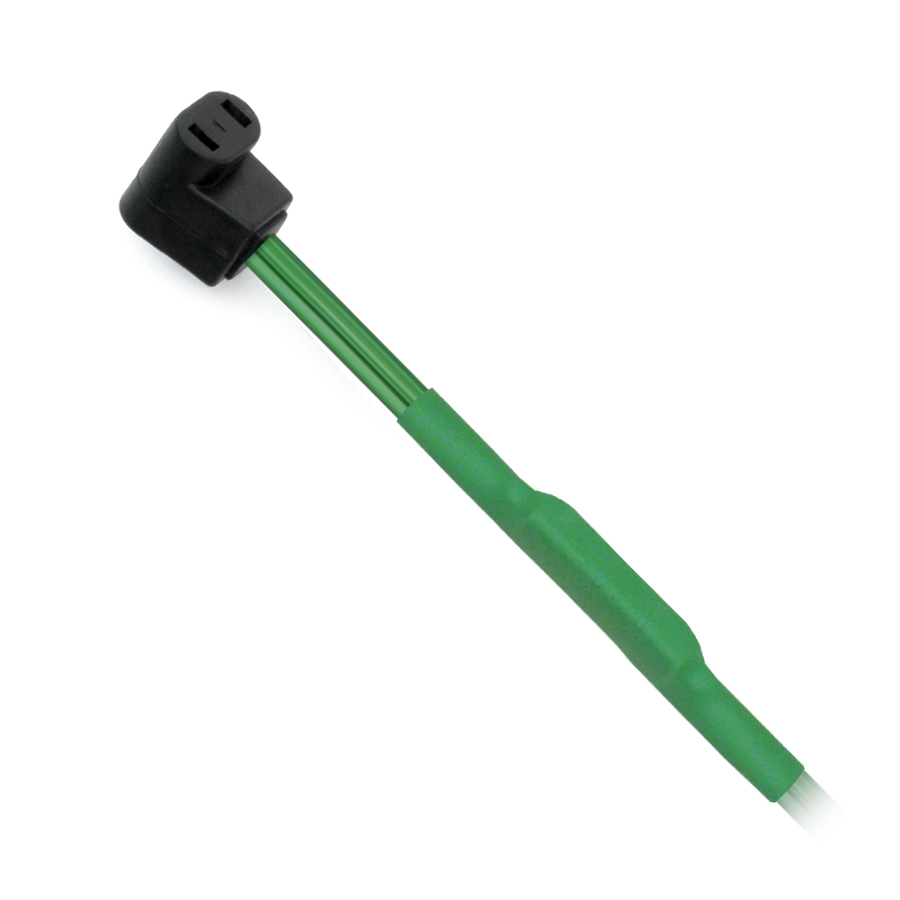 (HP50  "90°" ANGLE PLUG GREEN WIRE "SPT1" (THERMOSTATICALLY CONTROLLED))